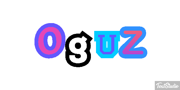 Oğuz Efecto de texto