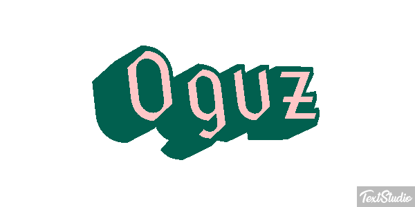 Oğuz Efecto de texto