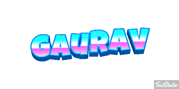 Gaurav Texteffekt