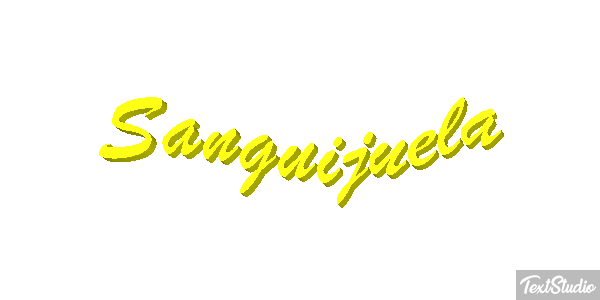 Sanguijuela Efecto de texto