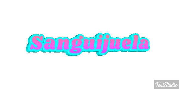 Sanguijuela Efecto de texto
