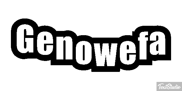 Genowefa Efecto de texto