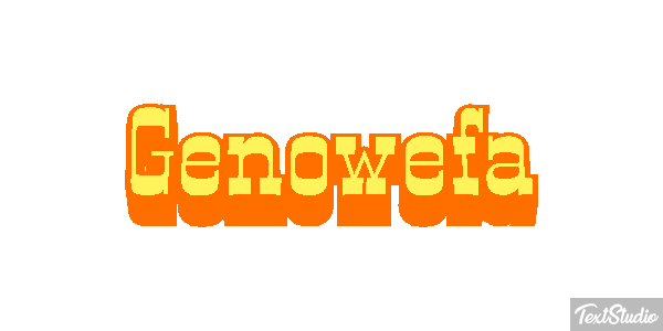 Genowefa Efecto de texto