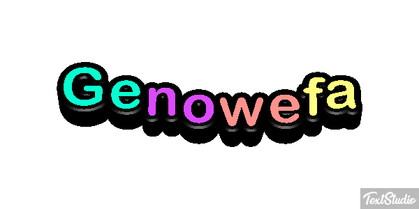 Genowefa Efecto de texto