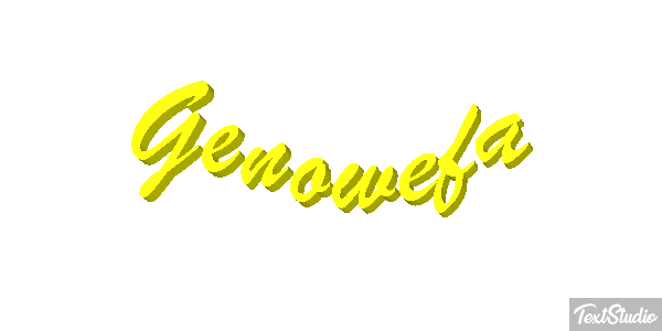 Genowefa Efecto de texto