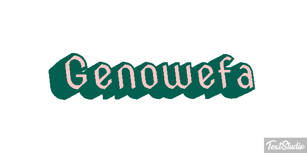 Genowefa Efecto de texto