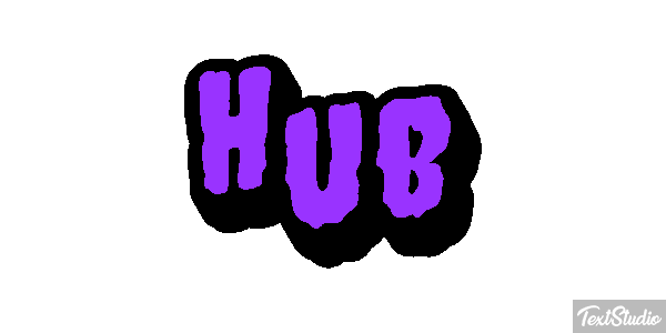 Hub Text effect