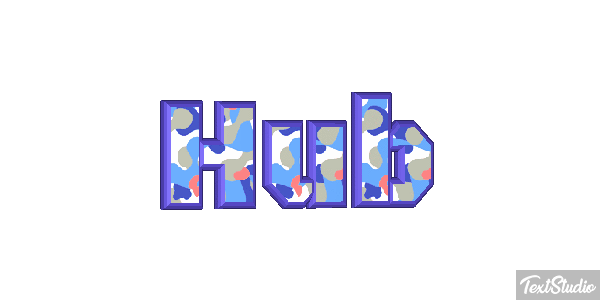 Hub Text effect