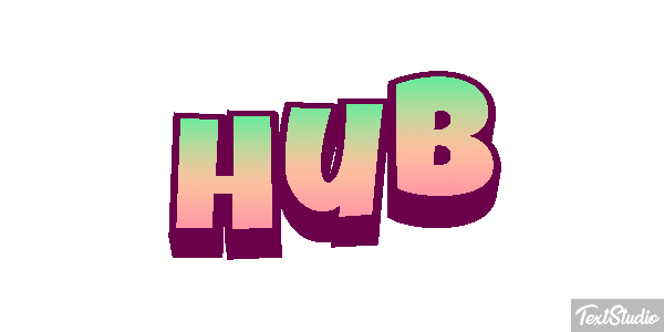 Hub Text effect