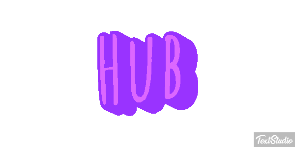 Hub Text effect