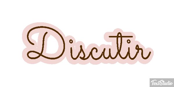 Discutir Efecto de texto