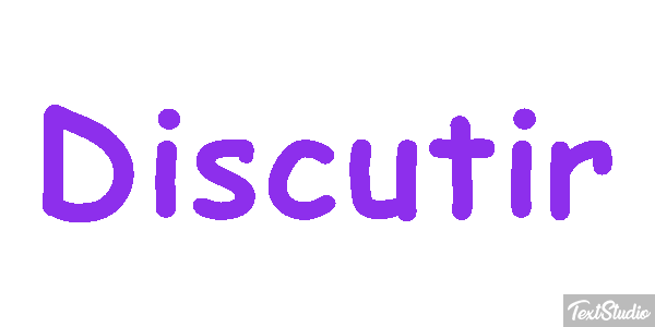 Discutir Efecto de texto