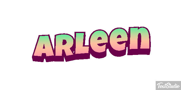 Arleen Text effect
