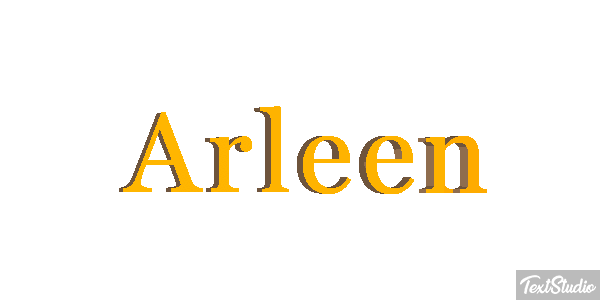Arleen Text effect