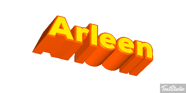 Arleen Text effect