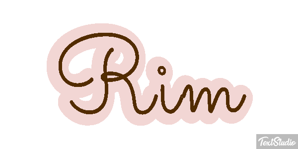 Rim Effetto testo
