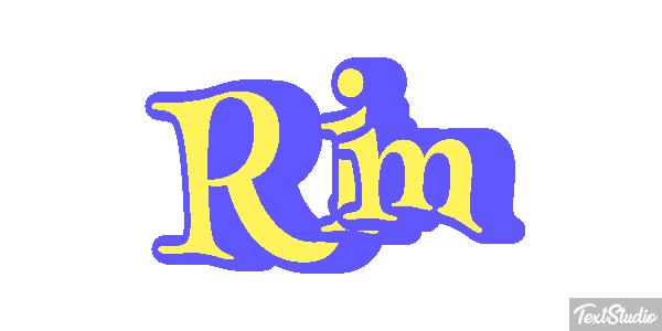 Rim Effetto testo