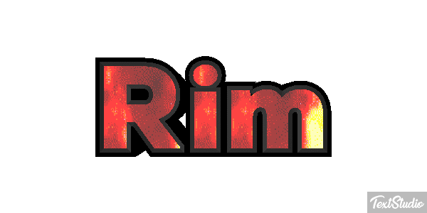 Rim Effetto testo