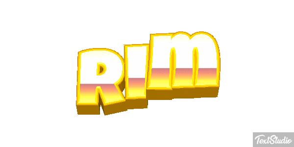 Rim Effetto testo