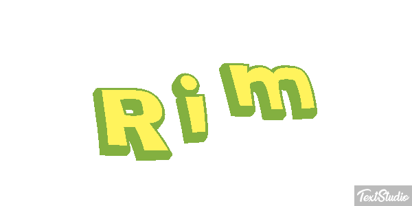Rim Effetto testo