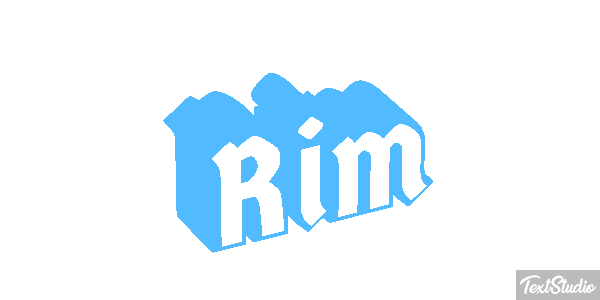 Rim Effetto testo