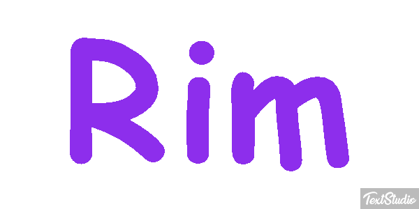 Rim Effetto testo