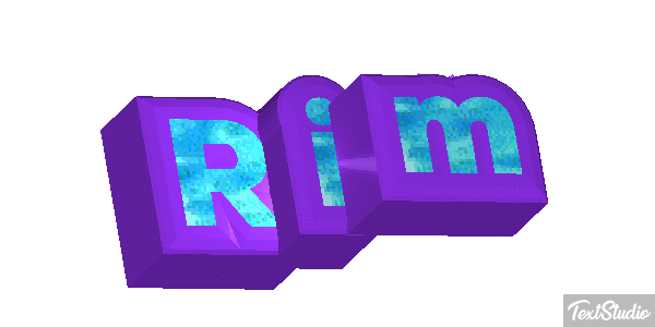 Rim Effetto testo