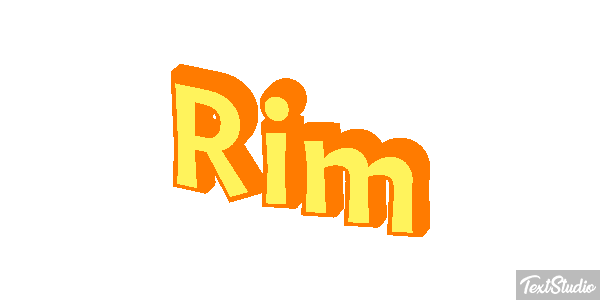Rim Effetto testo