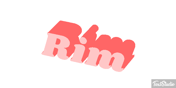 Rim Effetto testo