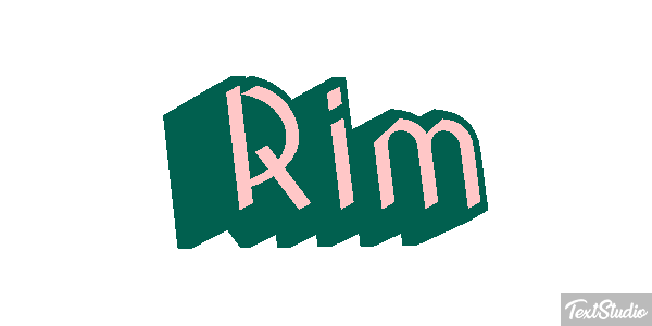 Rim Effetto testo
