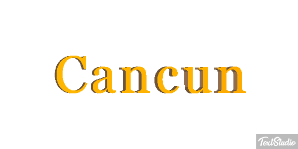 Cancun Text effect