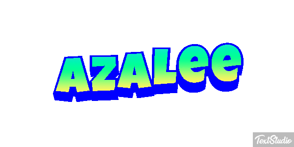 Azalee Tekst effect