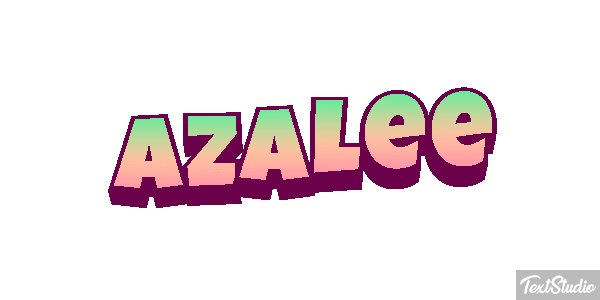 Azalee Tekst effect