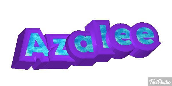 Azalee Tekst effect
