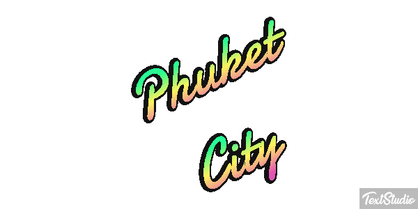 Phuket City Efecto de texto