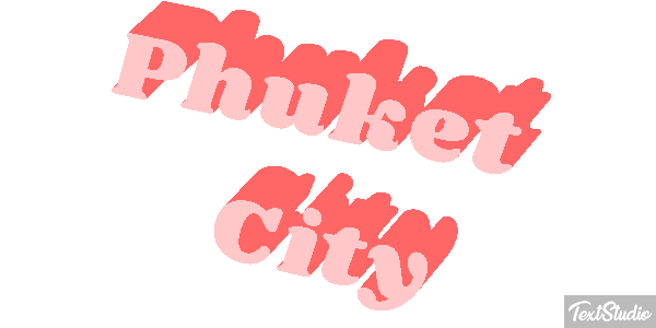 Phuket City Efecto de texto