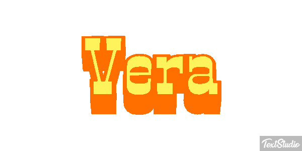 Vera Effetto testo
