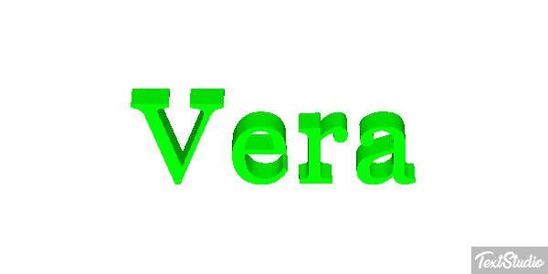 Vera Effetto testo