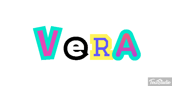 Vera Effetto testo