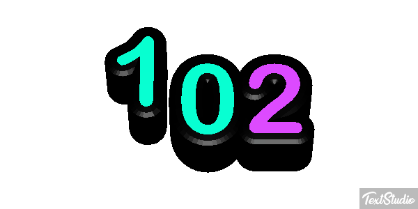 102 Metin efekti
