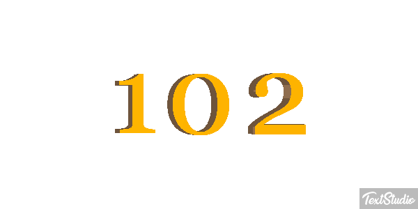 102 Metin efekti