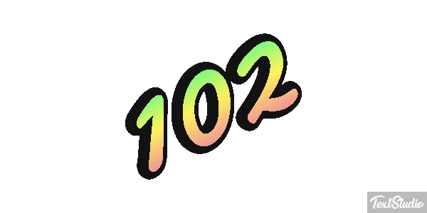 102 Metin efekti