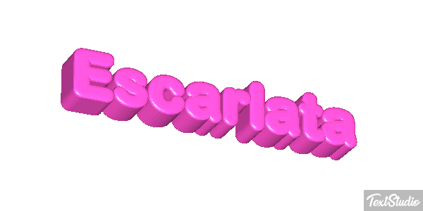 Escarlata テキスト効果