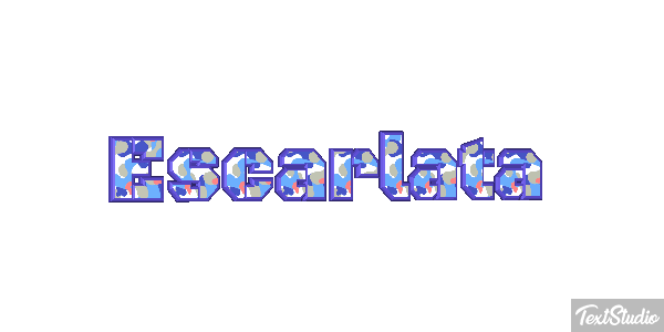 Escarlata テキスト効果