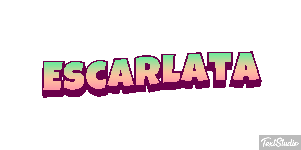 Escarlata テキスト効果