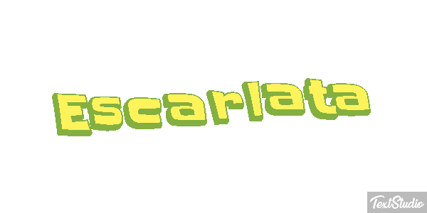 Escarlata テキスト効果