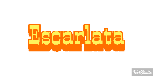Escarlata テキスト効果