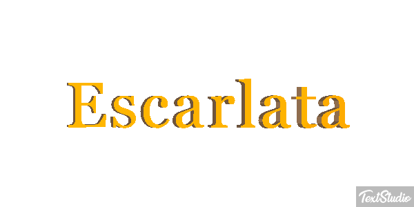 Escarlata テキスト効果