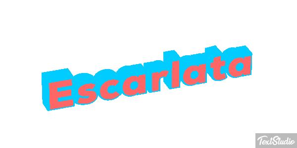 Escarlata テキスト効果