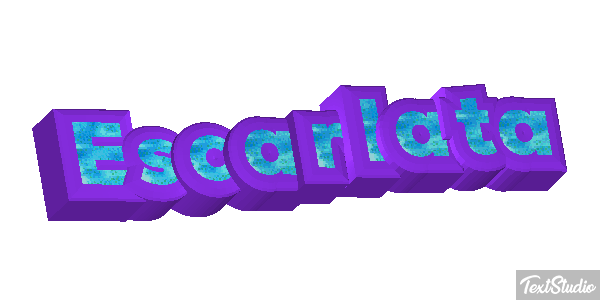 Escarlata テキスト効果